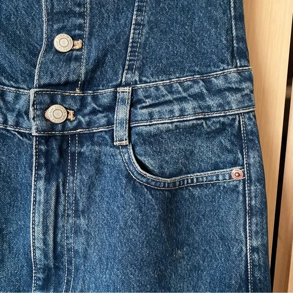 NEW Zara denim midi dress - Picture 10 of 16